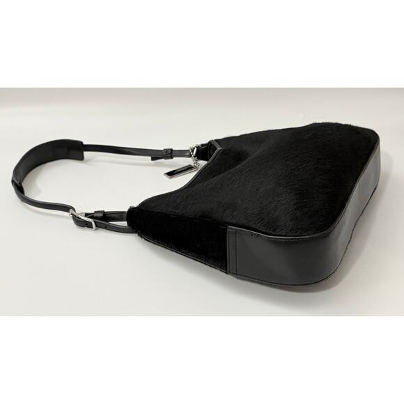 Y2K Coach Legacy Demi Black Pony Hair Shoulder Bag - F0K-8124 EUC - AMAZING Cond - Picture 4 of 7